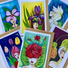 Load image into Gallery viewer, "Flower Girls" 6 pack