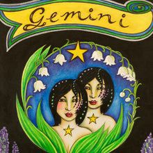 Load image into Gallery viewer, "Gemini" drawing