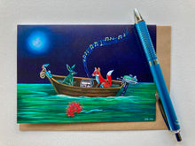 Load image into Gallery viewer, "Song to the Siren" 4 Pack Mermaid Greeting Cards