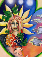 Load image into Gallery viewer, "Only From the Heart" Acrylic painting
