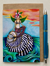 Load image into Gallery viewer, "Making Waves" 6 Pack Mermaid Greeting Cards