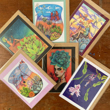 Load image into Gallery viewer, "Succulent Flowers" (Limited Edition) 6 pack