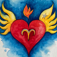 Load image into Gallery viewer, "Aries Heartwings"