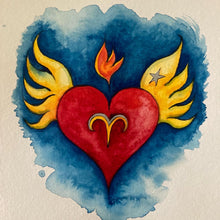Load image into Gallery viewer, "Aries Heartwings"