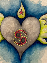 Load image into Gallery viewer, "Cancer Heartwings"