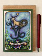Load image into Gallery viewer, "Capricorn" Greeting Card
