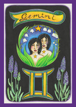 Load image into Gallery viewer, "Gemini" Greeting Card