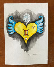 Load image into Gallery viewer, "Gemini Heartwings"