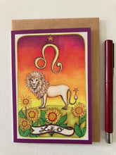 Load image into Gallery viewer, "Leo" Greeting Card