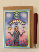 Load image into Gallery viewer, "Libra" Greeting Card