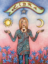 Load image into Gallery viewer, "Libra" Greeting Card