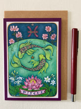 Load image into Gallery viewer, "Pisces" Greeting Card
