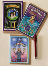 Load image into Gallery viewer, "Zodiac Greeting Card Set" 12 pack