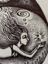 Load image into Gallery viewer, "Mermaid in Raindrop"