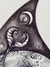 Load image into Gallery viewer, "Mermaid in Raindrop"