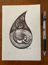 Load image into Gallery viewer, "Mermaid in Raindrop"
