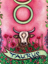 Load image into Gallery viewer, "Taurus" Greeting Card