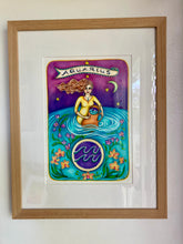 Load image into Gallery viewer, "Aquarius" drawing
