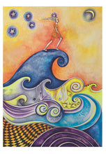 Load image into Gallery viewer, "Cresting" Greeting Card

