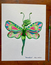 Load image into Gallery viewer, "Emmeline" watercolour
