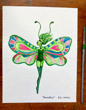 Load image into Gallery viewer, "Emmeline" watercolour
