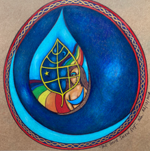 Load image into Gallery viewer, "Isis Secret Sacred Self" Drawing
