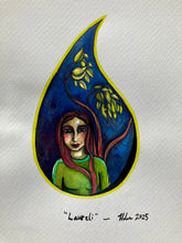 Load image into Gallery viewer, "Laureli" watercolour
