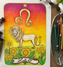 Load image into Gallery viewer, "Leo" drawing

