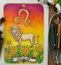 Load image into Gallery viewer, "Leo" drawing

