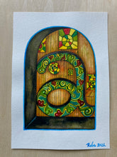 Load image into Gallery viewer, "Lowercase a" Watercolour

