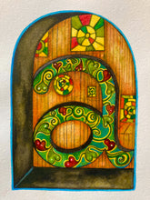Load image into Gallery viewer, "Lowercase a" Watercolour
