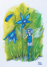 Load image into Gallery viewer, "Native Bluebell" Greeting Card
