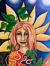 Load image into Gallery viewer, "Only From the Heart" Acrylic painting
