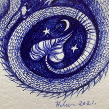 Load image into Gallery viewer, "Precious Dragon" drawing
