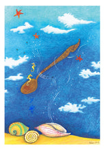 Load image into Gallery viewer, "Silent Music" Greeting Card
