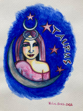 Load image into Gallery viewer, "Taurus" Watercolour
