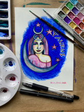 Load image into Gallery viewer, "Taurus" Watercolour
