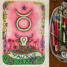 Load image into Gallery viewer, "Taurus" drawing
