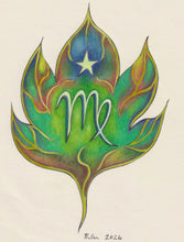 Load image into Gallery viewer, "Virgo Earth Element" Drawing

