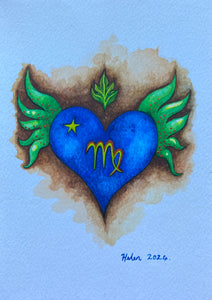 "Virgo Heartwings"