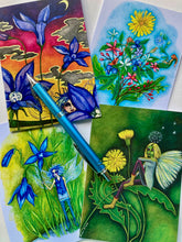 Load image into Gallery viewer, "Wildflowers" 4 Pack Greeting Cards
