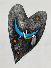 Load image into Gallery viewer, "Young Isis" ink and watercolour
