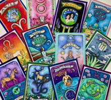 Load image into Gallery viewer, "Zodiac Greeting Card Set" 12 pack
