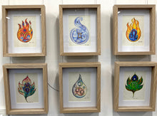 Load image into Gallery viewer, "Leo Fire Element" Drawing

