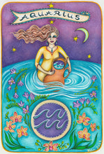 Load image into Gallery viewer, "Aquarius" drawing
