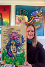 Load and play video in Gallery viewer, "Pisces Dreaming" Coloured Pencil Drawing
