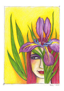 "Iris" Fine Art Print