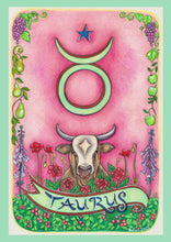 Load image into Gallery viewer, &quot;Taurus&quot; Greeting Card
