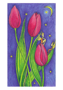 "Tulip Fairies" Fine Art Print